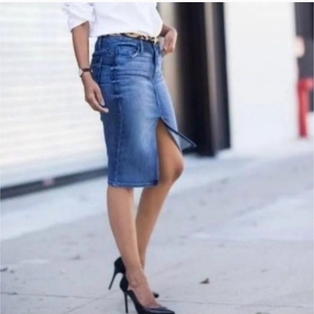Citizens of Humanity Denim Skirt 28 Sophia #300 Stretch knee length COH
